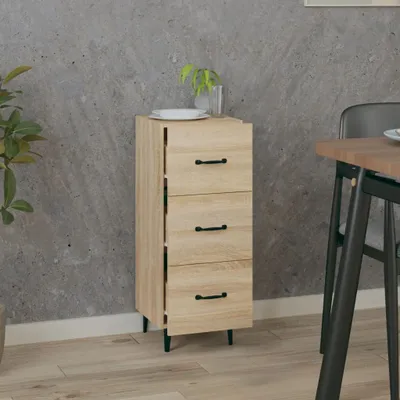 Obrázek produktu pro vidaXL Příborník Sonoma Dub 34,5x34x90 cm výrobek ze dřeva