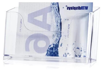 Produktbild von Tisch-Prospektständer im Format DIN A6 für Querformate