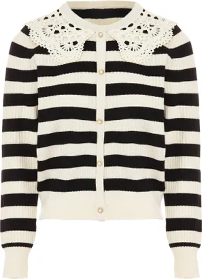 Immagine prodotto di Cardigan NAEMI da donna - bianco nero, XS/S