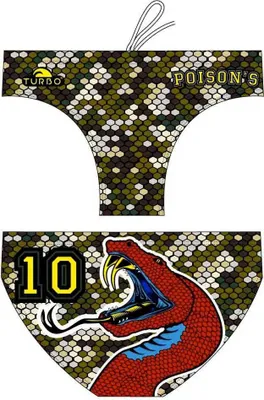 Produktbild von Turbo Snake Badeslip Mehrfarbig S Herren Mehrfarbig S