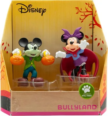 Immagine prodotto di Bullyland 15082 Mickey Minnie Hallowen 2pak