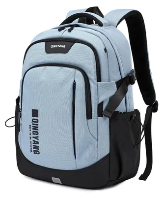 Image de Sac à dos pour filles, adolescent, 32 litres, bleu, imperméable, confortable