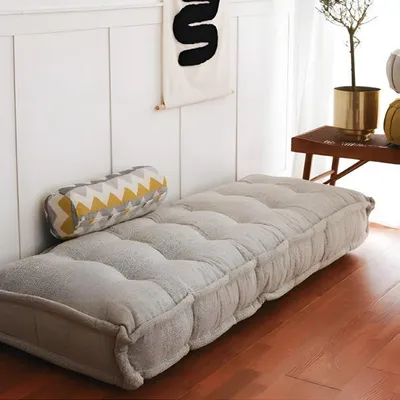 Produktbild von Sofakissen Polstersofa Grau Sofa Couch Moderne Wohnzimmer Stoffsofa