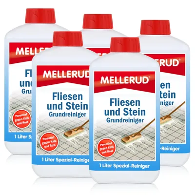 Produktbild von 5x Mellerud Fliesen und Stein Grundreiniger 1L