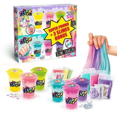 Image de Jeu de pâte à modeler Canal Toys Agitadores de slime 3 + 3 extra