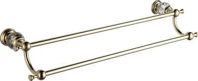 Produktbild von Mexen Estela Doppelhandtuchhalter, Gold - 7011525-50