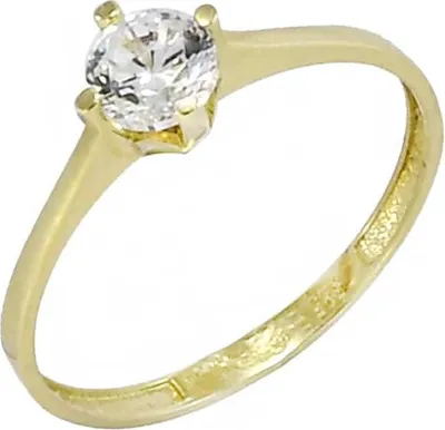 Produktbild von Goldring 585 Gold Glare1386 mit Zirkonia Ringgröße 56 1,16 g