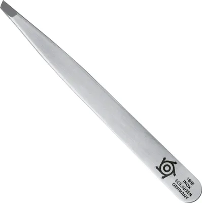 Produktbild von pinzette 9,7 cm Stahl matt silber