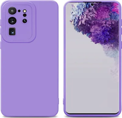 Obrázok produktu pre Cadorabo puzdro pre Samsung Galaxy S20 ULTRA Protective Cover in Purple TPU Silicone Case Cover