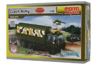 Obrázek produktu pro Stavebnice Monti System MS 11 Czech Army Tatra 815 1:48