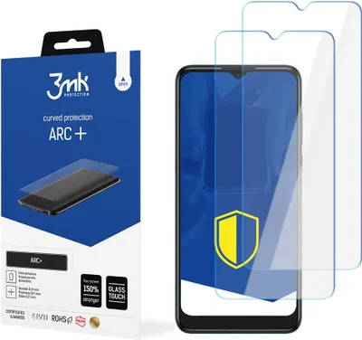 Produktbild von 3mk Display Schutzfolie ARC+ für Alcatel 1SE 2020  0,17mm Self-Heal (2 Stück)