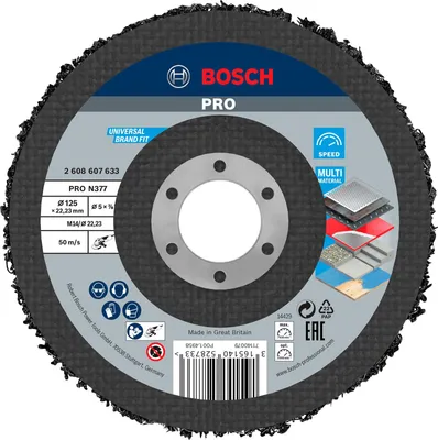Obrázek produktu pro Bosch PRO N377 čisticí kotouč,125mm,22.23