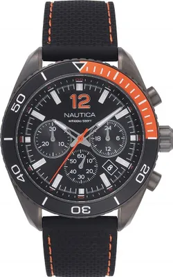Produktbild von Chronograph Nautica Schwarz Mit Schraube Kollektion Key Biscayne - mann