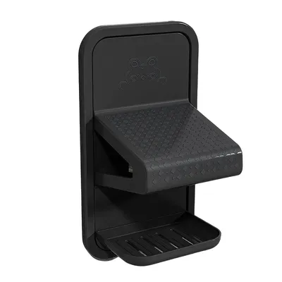 Produktbild von Dusch-Fußhocker,klappbar, zum Rasieren der Beine in der Dusche,rutschfeste Oberfläche,für Senioren und Schwangere,tragbar für Wohnmobilreisen