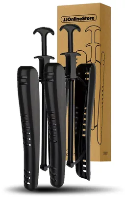 Produktbild von Stiefelspanner Schuhspanner Stiefelformer - 32 cm - Schwarz - 2 Stück - Für knie hohe Stiefel