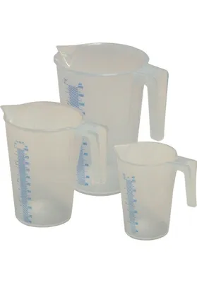 Produktbild von mato Messbecherset 0,5 / 1 / 2 l - 3330071