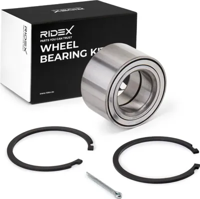 Produktbild von RIDEX Radlagersatz Vorne für NISSAN X-TRAIL (T30) 76mm 654W0047