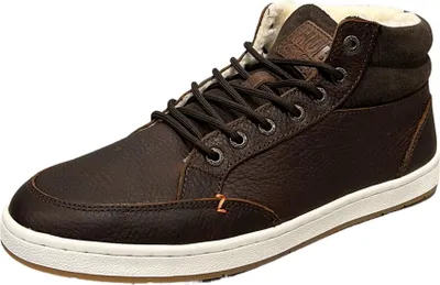 Zdjęcie produktu dla HUB FOOTWEAR sznurowane męskie trampki MARK ciemny brąz, rozmiar: 45 EU