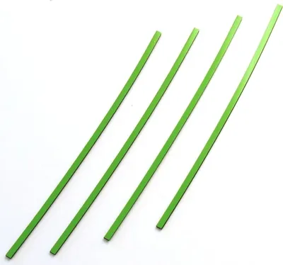 Produktbild von Magnetische Abschnitte 40x9x2mm VE=18 Stück hellgrün