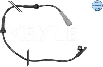 Produktbild von MEYLE ABS Sensor Raddrehzahl Hinten Links für RENAULT Twingo III Schrägheck (BCM) 16-14 899 0049