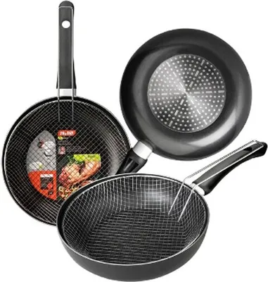 Zdjęcie produktu dla Ibili Indubasic 405726 Patelnia, średnica maks. 26 cm, żeliwo/odlew aluminiowy, nadaje się do kuchenek indukcyjnych, powłoka nieprzywierająca
