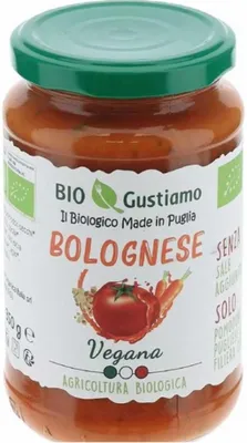 Zdjęcie produktu dla sos Bolognese vege Gustiamo 350 g