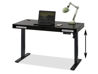 Produktbild von Arbeitstisch 120 HESOL – schwarz