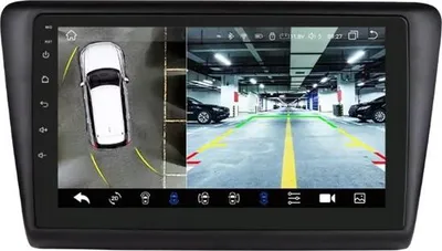 Zdjęcie produktu dla Radio samochodowe z Bluetooth i kamerą – CarPlay – Do Skody Snelle (2013–2019) – Kompatybilne z Apple i Android – System stereo – Nawigacja – System nawigacji samochodowej