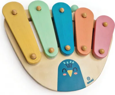 Obrázek produktu pro Montessori hra xylofon páv, Svoora