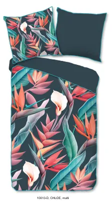 Immagine prodotto di Descanso set di biancheria da letto in raso Chloe Colore Multi Dimensioni 155x220+80x80