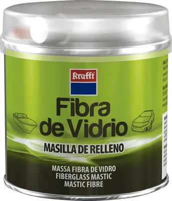 Image de Mastic Fibre Verre Krafft 250g Réparation Solide Et Durable - Krafft