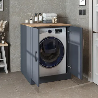 Immagine prodotto di Mobile per lavatrice Roomart ATLANTIC-II, larghezza 70 cm, rovere antracite