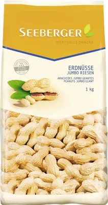Produktbild von Seeberger Erdnüsse Jumbo Riesen (1 kg)