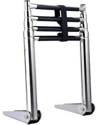 Produktbild von KAOLALI Edelstahl-Poolleiter, 4 Stufen, 150 kg
