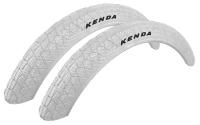 Produktbild von 2x Kenda Krackpot BMX Reifen 20 x 1.95 - 50-406  Weiß
