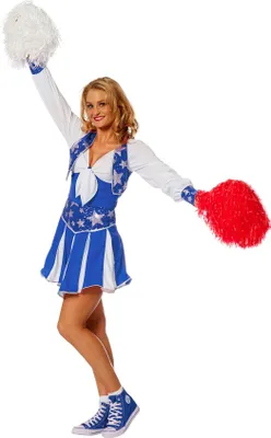 Produktbild von Cheerleader-Kleid blau, Größe:46