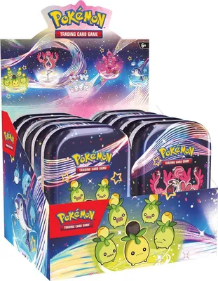 Produktbild von Amigo Pokemon Karmesin & Purpur 04.5 Mini Tins