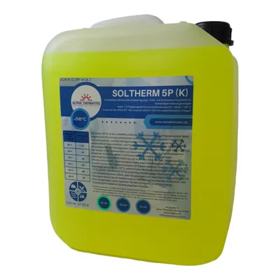 Produktbild von Solarflüssigkeit Konzentrat bis -58° C 10 Liter Gelb