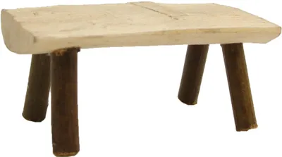 Produktbild von FADEDA Tisch  / Höhe:4 cm / handbemalt / detailgetreue Krippen Figuren - Weihnachten Tisch Dekoration Krippe Zubehör