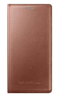 Zdjęcie produktu dla Samsung EF-FG800B, Etui z klapką, Samsung, Galaxy S5 mini, Złoto