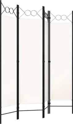 Immagine prodotto di vidaXL 4 pezzi divisorio bianco 160x180 cm