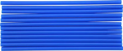 Image de Lot de 12 pailles bleu en plastique 23 cm Fackelmann Bar Concept