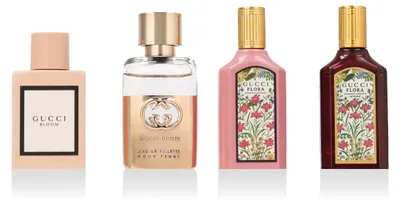 Obrázok produktu pre Gucci Miniaturen Set EDP MINI 3 x 5 ml + EDP MINI Intense 5 ml + EDT MINI 5 ml W