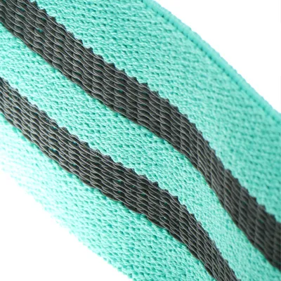 Produktbild von com-four® Yoga Widerstandsband aus Polyester und Gummi - Gymnastikband für Muskelaufbau, Pilates und Yoga - Fitnessband - Flex-Loop für Workout