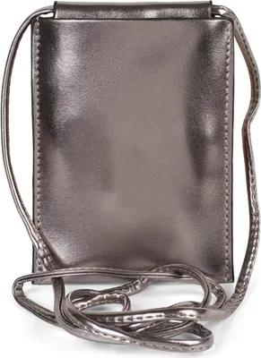 Produktbild von styleBREAKER Damen Handy Umhängetasche in Metallic, Schultertasche, Handy-Tragetasche, Mini Bag 02012307
