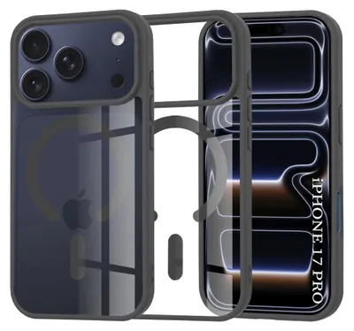 Obrázok produktu pre Techsuit – MagSafe Pro obal na iPhone 17 Pro – čierny