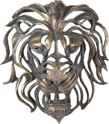 Productafbeelding van Clayre & Eef Figuur Leeuw, 42x23x46 cm, bruin, polyresin