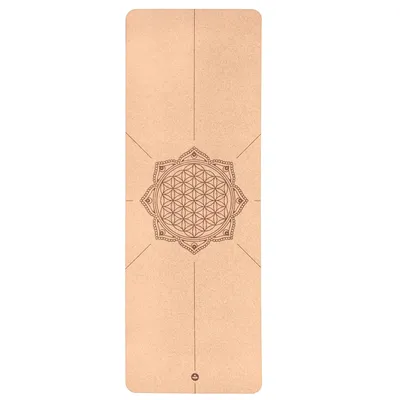 Produktbild von Yogamatte Kork, BLUME DES LEBENS