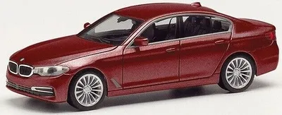 Produktbild von BMW 5 Limo rot metallic, HER430692-005, Maßstab1/87, HERPA