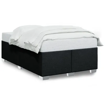Produktbild von vidaXL Bettgestell ohne Matratze Schwarz 120x200 cm Stoff